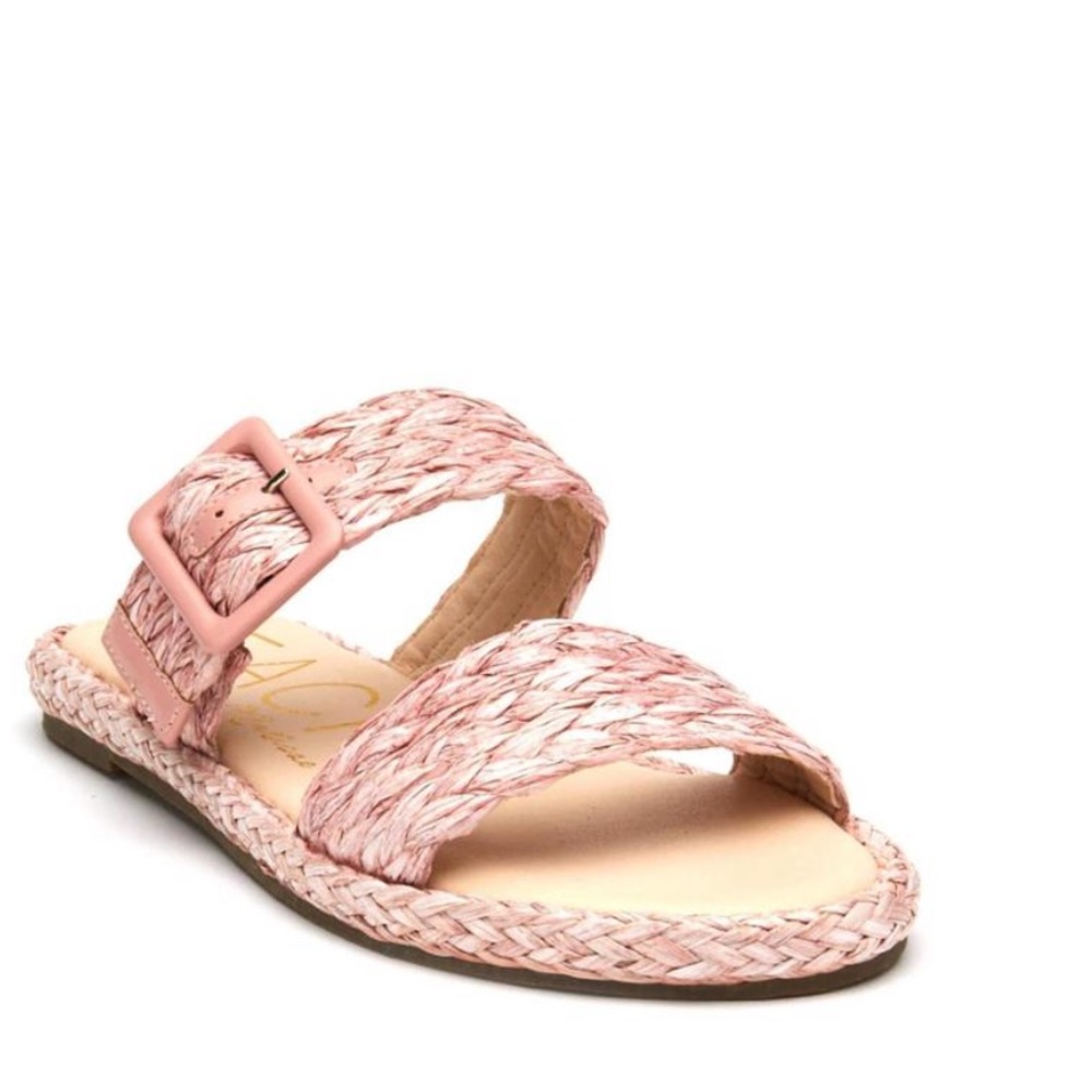Matisse Pink Braided Sandals
